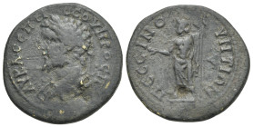 Galatia, Pessinus. Septimius Severus. Bronze 193-211, AE 31.22 mm, 13.68 g. 
VF