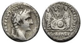 Augustus, 27 BC.-14 AD. Denarius, Lugdunum circa 2 BC.-12 AD. AR 17.07 mm, 3.48 g. 
VF