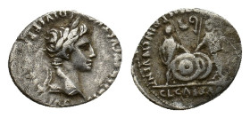 Augustus, 27 BC.-14 AD. Denarius, Lugdunum circa 2 BC.-12 AD, AR 20.08 mm, 3.75 g. 
About VF