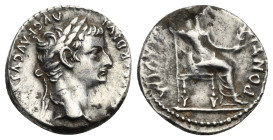 Tiberius, 14-37. Denarius, Lugdunum circa 36/7, AR 17.72 mm, 3.76 g. 
Nice portrait. About VF