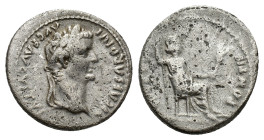 Tiberius, 14-37. Denarius, Lugdunum (Lyon) circa 15-18, AR 18.19 mm, 3.60 g. Good Fine