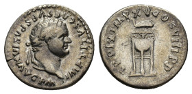 Titus, 79-81. Denarius, Rome 80, AR 18.04 mm, 3.30 g.
VF