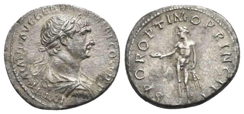 Traianus, 98-117. Denarius, Rome circa 114, AR 19.81 mm, 3.10 g. 
Nice portrait....