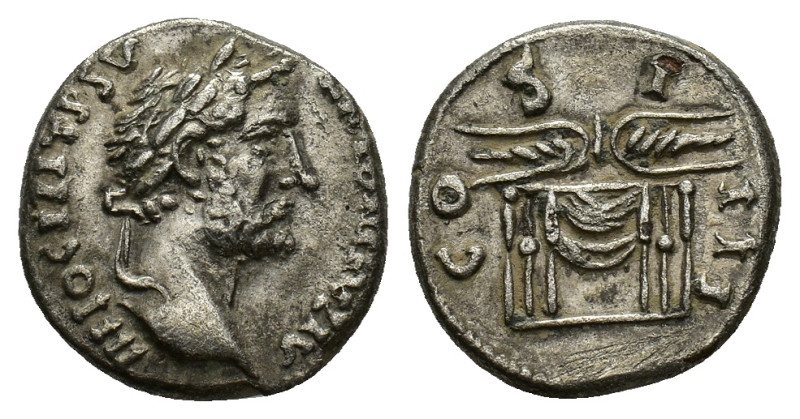 Antoninus Pius, 138-161. Denarius, Rome circa 145/7, AR 16.77 mm, 3.56 g. 
VF