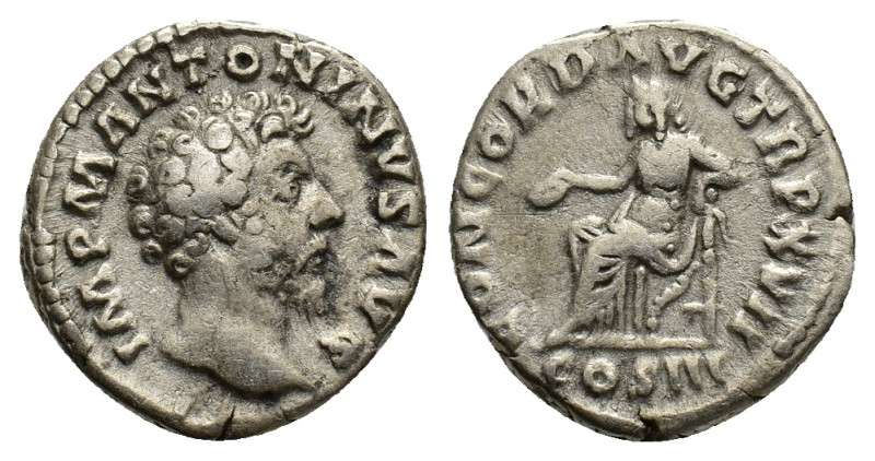 Marcus Aurelius, 161-180. Denarius, Rome circa 161/2, AR 16.91 mm, 3.27 g.
About...