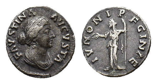 Faustina Junior Augusta, daughter of Antoninus Pius and wife of Marcus Aurelius,...