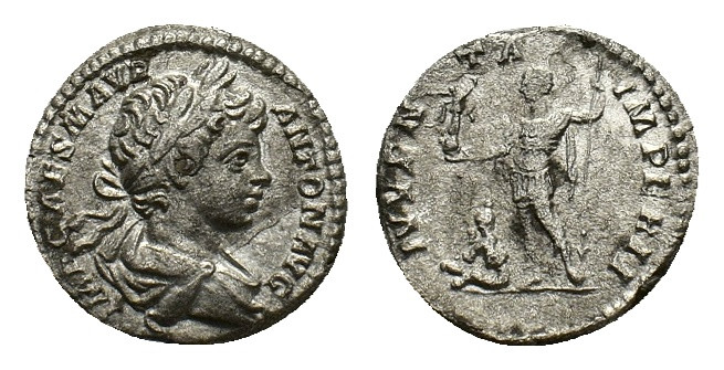 Caracalla, 198-217. Denarius, Rome circa 198-199, AR 17.74 mm, 3.02 g. 
VF