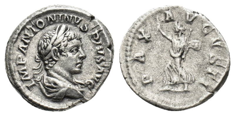 Elagabalus, 218-222. Denarius, Rome circa 222, AR 19.42 mm, 3.48 g. 
Nice portra...