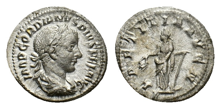 Gordian III, 238-244. Denarius, Rome circa 241-243, AR 20.82 mm, 2.95 g. 
VF