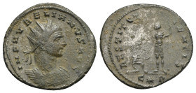 Aurelian, 270-275. Antoninianus, Cyzicus circa 270-275, Billon 23.41 mm, 3.49 g.
About VF