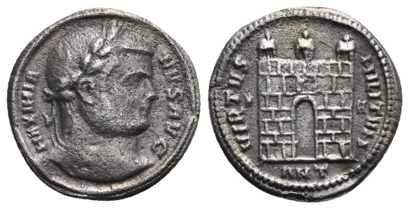 Maximian, 286-305, first Reign. Argenteus, Antioch, circa 296. AR 18.00 mm, 2.73...