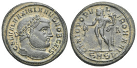 Galerius Valerius Maximianus as Caesar, 293-305. Follis, Serdica circa 303/4-305, AE 28.78 mm, 10.22 g.
VF