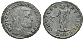 Maximinus II Daia, 311-313. Follis, Nicomedia circa 310/1, AE 25.16 mm, 8.31 g.
VF