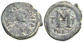 Iustinus I and Iustinianus I, 527. Follis Nicomedia 527, AE 33.90 mm, 17.07 g. 
VF