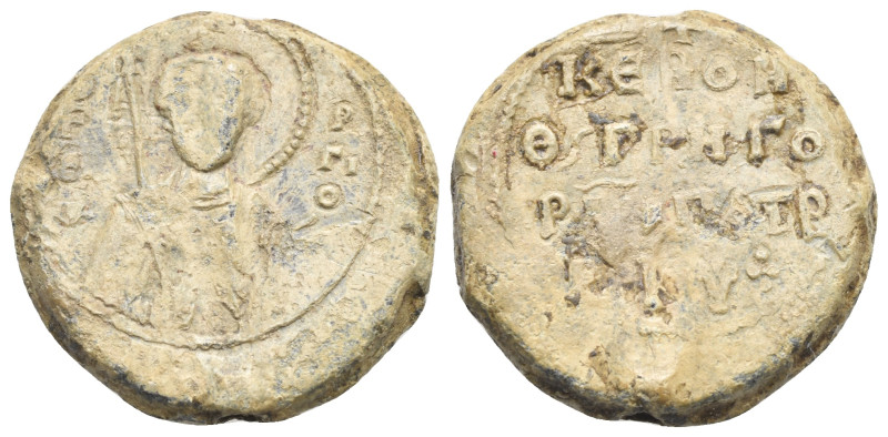 Byzantine Exarchs, Gregorios Patrikios, 11th Century. Seal Costantinopolis 11th ...