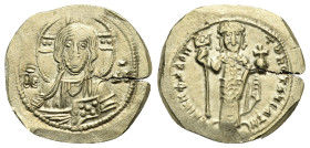 Nicephorus III Botaniates, 1078-1081. Tetarteron Nomisma Constantinopolis, EL 21.36 mm, 4.03 g. 
VF