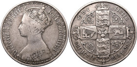 United Kingdom Victoria 1879 Silver Florin