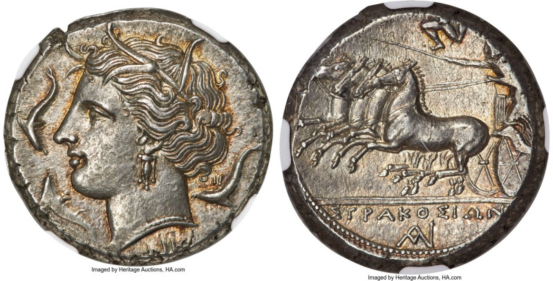 SICILY. Syracuse. Agathocles (317-289 BC). AR tetradrachm (25mm, 17.12 gm, 2h). ...