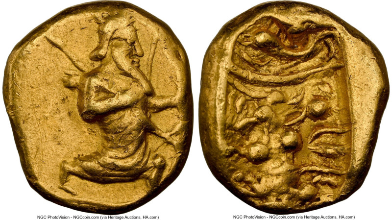 BABYLONIA. Alexandrine Empire. Stamenes-Seleucus (ca. 328-311 BC). AV daric (16m...