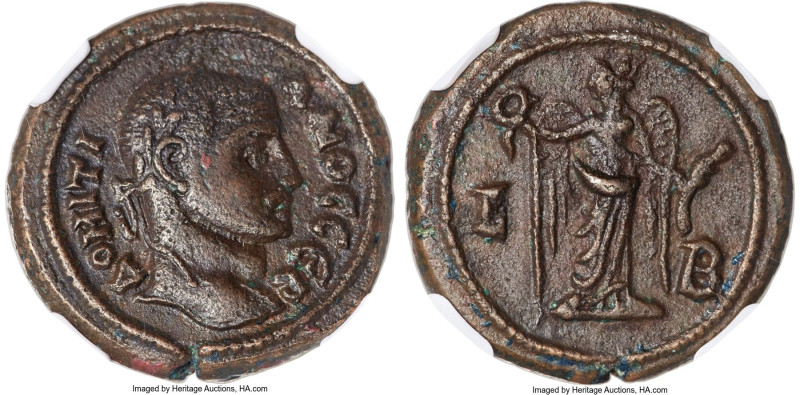 EGYPT. Alexandria. Domitius Domitianus (AD 297-298). BI tetradrachm (19mm, 8.13 ...