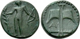 THRACE. Apollonia Pontika. Ae (2nd century BC).
