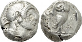 ATTICA. Athens. Tetradrachm (Circa 500/490-485/0 BC).