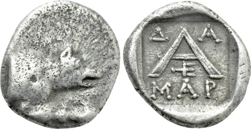 ARGOLIS. Argos. Hemidrachm (Circa 125-80 BC). Damar-, magistrate. 

Obv: Forep...