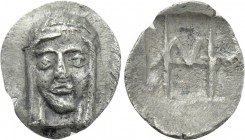 IONIA. Kolophon. Hemiobol (Circa 500-450 BC).