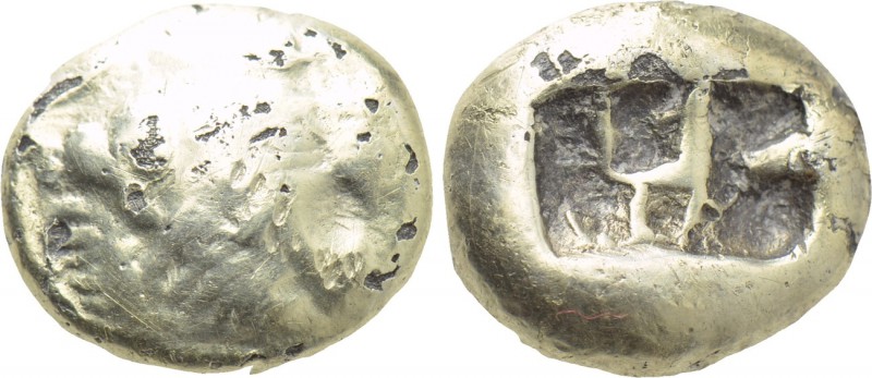 KINGS OF LYDIA. Time of Alyattes to Kroisos (Circa 610-546 BC). Fourrée Trite. C...