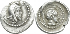 DYNASTS OF LYCIA. Ddenewele (Circa 410-400 BC). Obol. Uncertain mint, possibly Xanthos or Tlos.