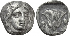 CARIA. Rhodes. Didrachm (Circa 340-316 BC).