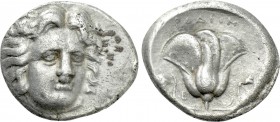 CARIA. Rhodes. Didrachm (Circa 305-275 BC).