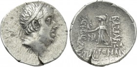 KINGS OF CAPPADOCIA. Ariobarzanes I Philoromaios (96-63 BC). Drachm. Mint A (Eusebeia under Mt. Argaios). Dated RY 29 (67/6 BC).