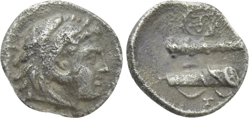 SELEUKID KINGDOM. Seleukos I Nikator (312-281 BC). 1/30 Stater. Babylon I. 

O...