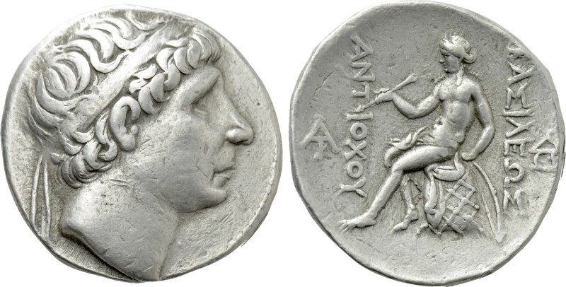 SELEUKID KINGDOM. Antiochos I Soter (281-261 BC). Tetradrachm. Seleukeia on the ...