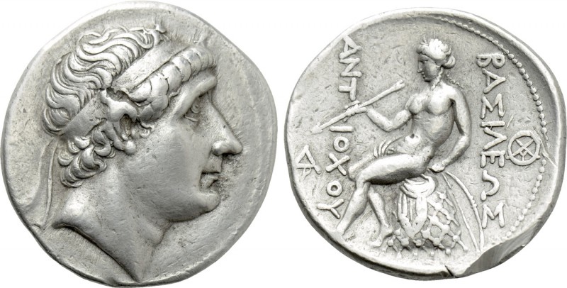SELEUKID KINGDOM. Antiochos I Soter (281-261 BC). Tetradrachm. Seleukeia on the ...