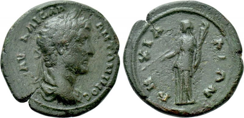 THRACE. Anchialus. Antoninus Pius (138-161). Ae. 

Obv: ΑVΤ ΚΑΙСΑΡ ΑΝΤΩΝΙΝΟС. ...