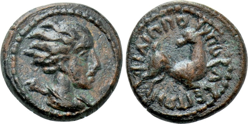THRACE. Philippopolis. Pseudo-autonomous (2nd century). Ae. 

Obv: Draped bust...
