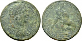 MYSIA. Germe. Caracalla (198-217). Ae Medallion. Kapitonos, strategos(?).