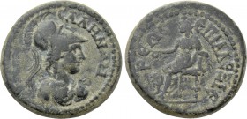 LYDIA. Sala. Pseudo-autonomous. Time of Trajan (98-117). Ae. Alexandros, hiereos.