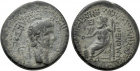 PHRYGIA. Acmonea. Nero (54-68). Ae. L. Servenius Capito, archon, with his wife, Julia Severa.