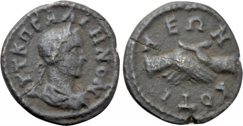 PHRYGIA. Cotiaeum. Gallienus (253-268). Ae. 

Obv: AYT K Π ΓAΛIHNON. 
Laureat...