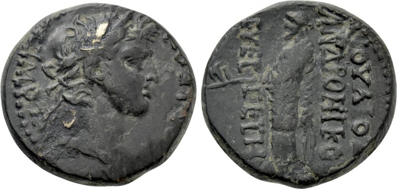 PHRYGIA. Laodicea ad Lycum. Pseudo-autonomous. Time of Nero (54-68). Ae. Ioulios...