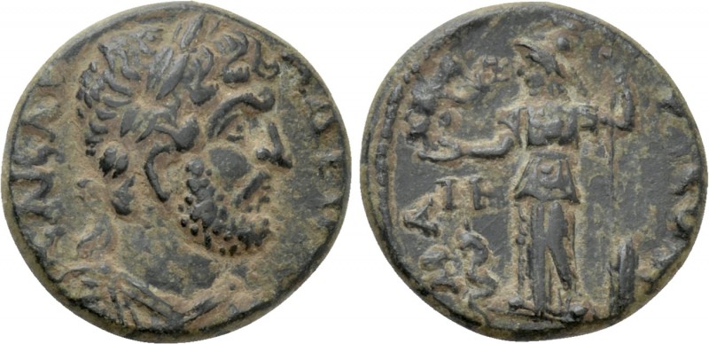 PAMPHYLIA. Magydus. Hadrian (117-138). Ae. 

Obv: ΑΔΡΙΑΝΟС ΚΑΙСΑΡ. 
Laureate,...