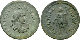 PAMPHYLIA. Side. Gallienus (253-268). Ae 10 Assaria.