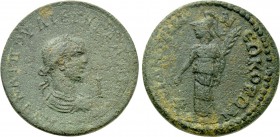 PAMPHYLIA. Side. Gallienus (253-268). Ae 10 Assaria.