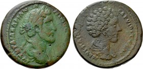 CYPRUS. Koinon of Cyprus. Antoninus Pius with Marcus Aurelius as Caesar (138-161). Ae.