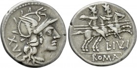 L. JULIUS. Denarius (141 BC). Rome.