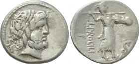L. PROCILIUS. Denarius (80 BC). Rome.
