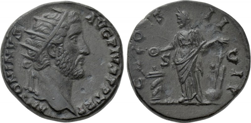 ANTONINUS PIUS (138-161). Dupondius. Rome. 

Obv: ANTONINVS AVG PIVS P P TR P....